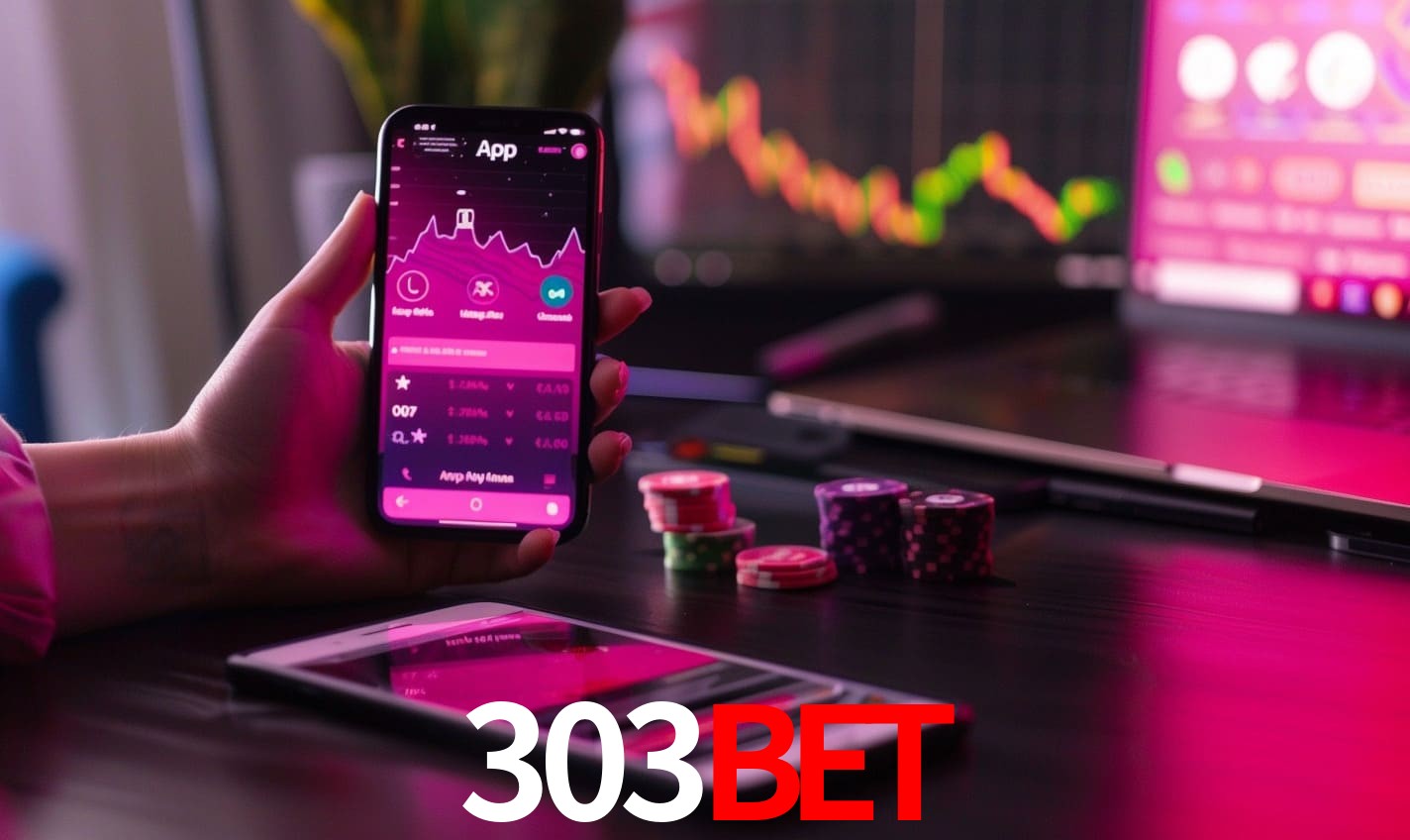 Recursos Exclusivos do App 303BET - Modo Offline, Login Biométrico